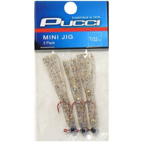 Pucci Mini Jig 1/16oz MJ116-033 / Red/White