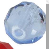Load image into Gallery viewer, Top Brass Glass Beads