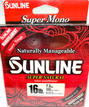 Load image into Gallery viewer, Sunline Super Natural Monofilament 330yd