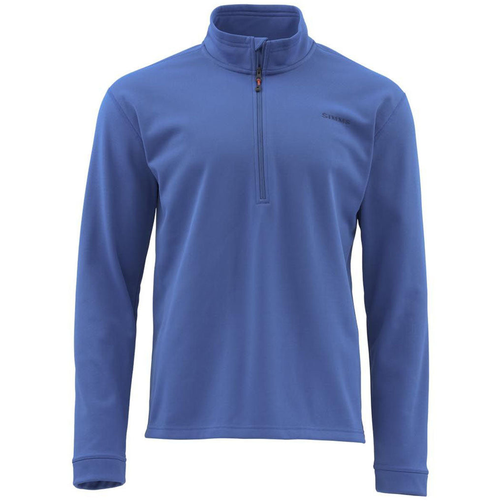 Simms Midweight Core 1/4 Zip Rich Blue