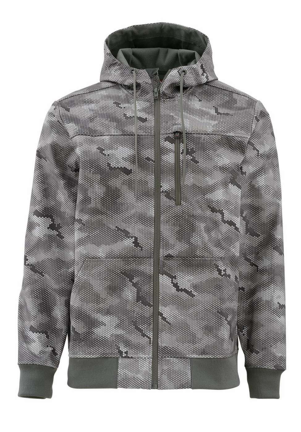 Simms Rogue Fleece Hoody-Hex Camo Sterling