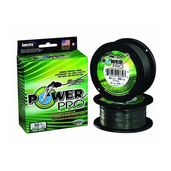 Power Pro Spectra Braid Moss Green