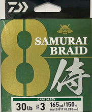 Load image into Gallery viewer, Daiwa Samurai Braid X8
