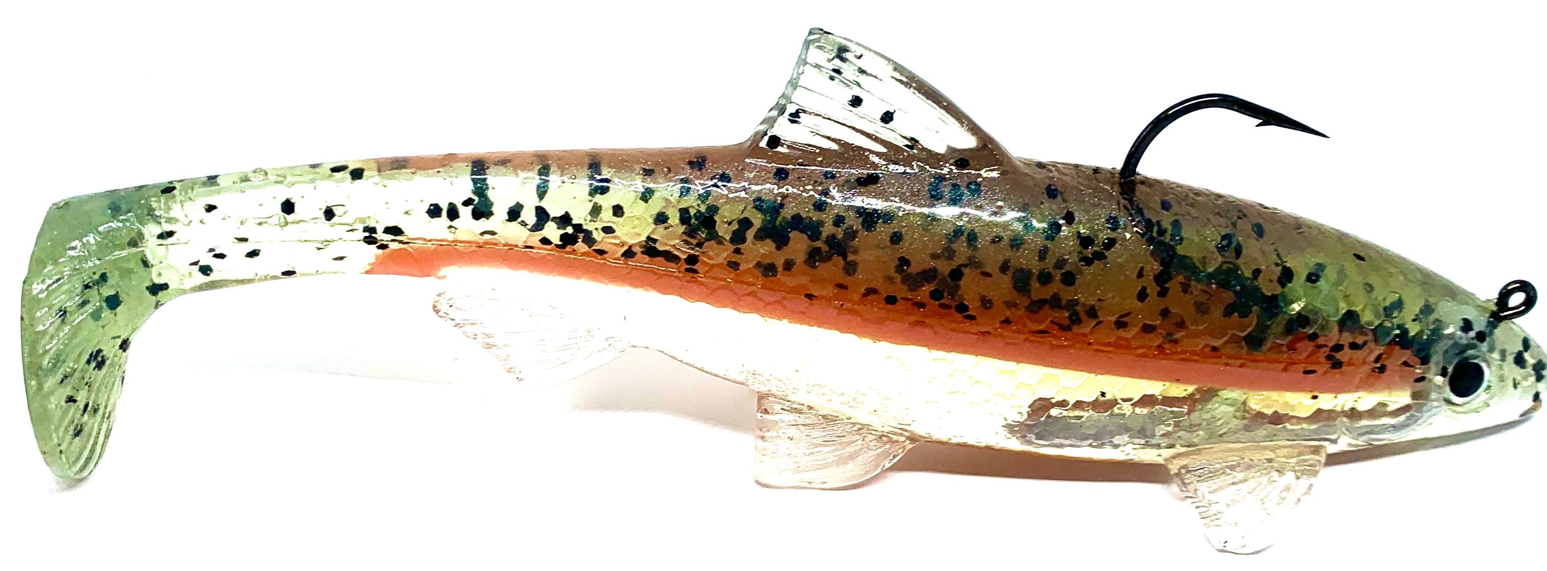 Jerry Rago BV3D Swimbait 7" Top Hook