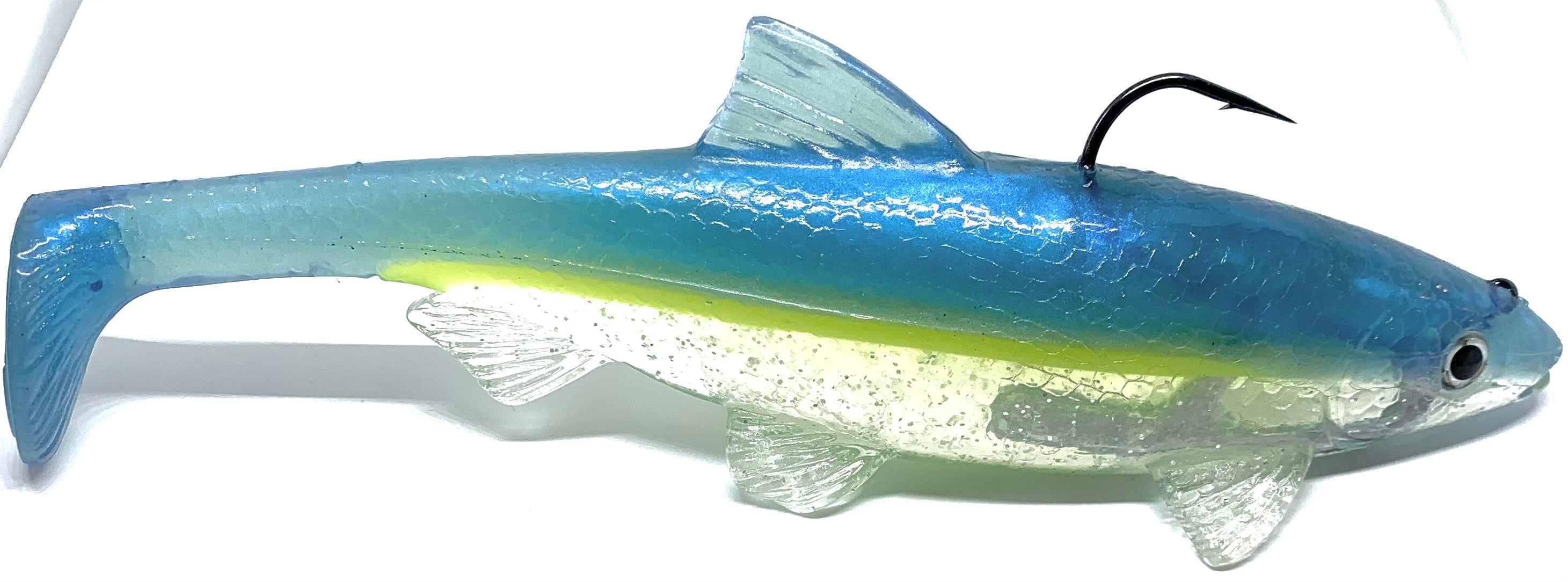 Jerry Rago BV3D Swimbait 7" Top Hook