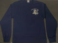 Clearlake Bait & Tackle Long Tee-Navy