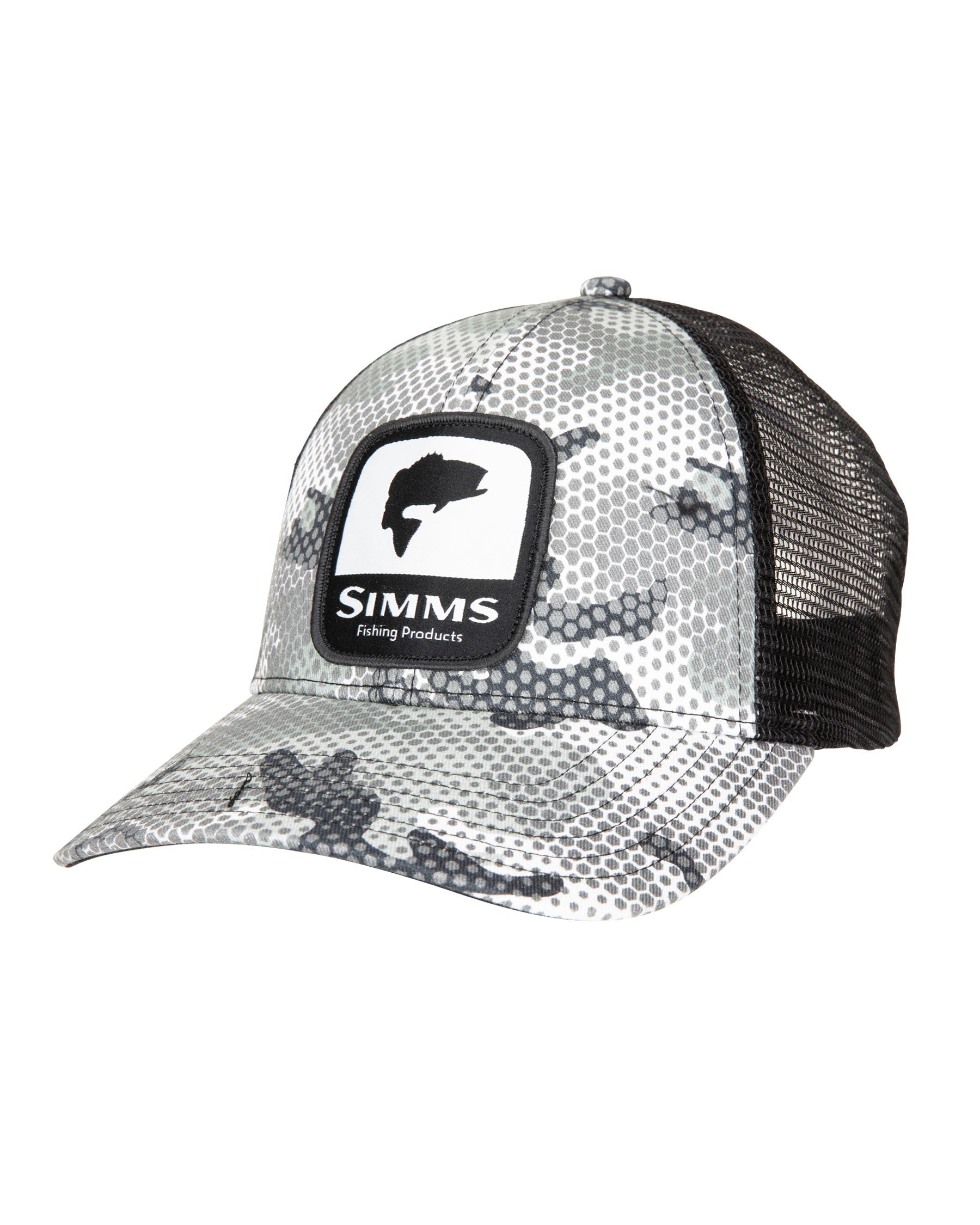 Simms Bass Patch Trucker Hats