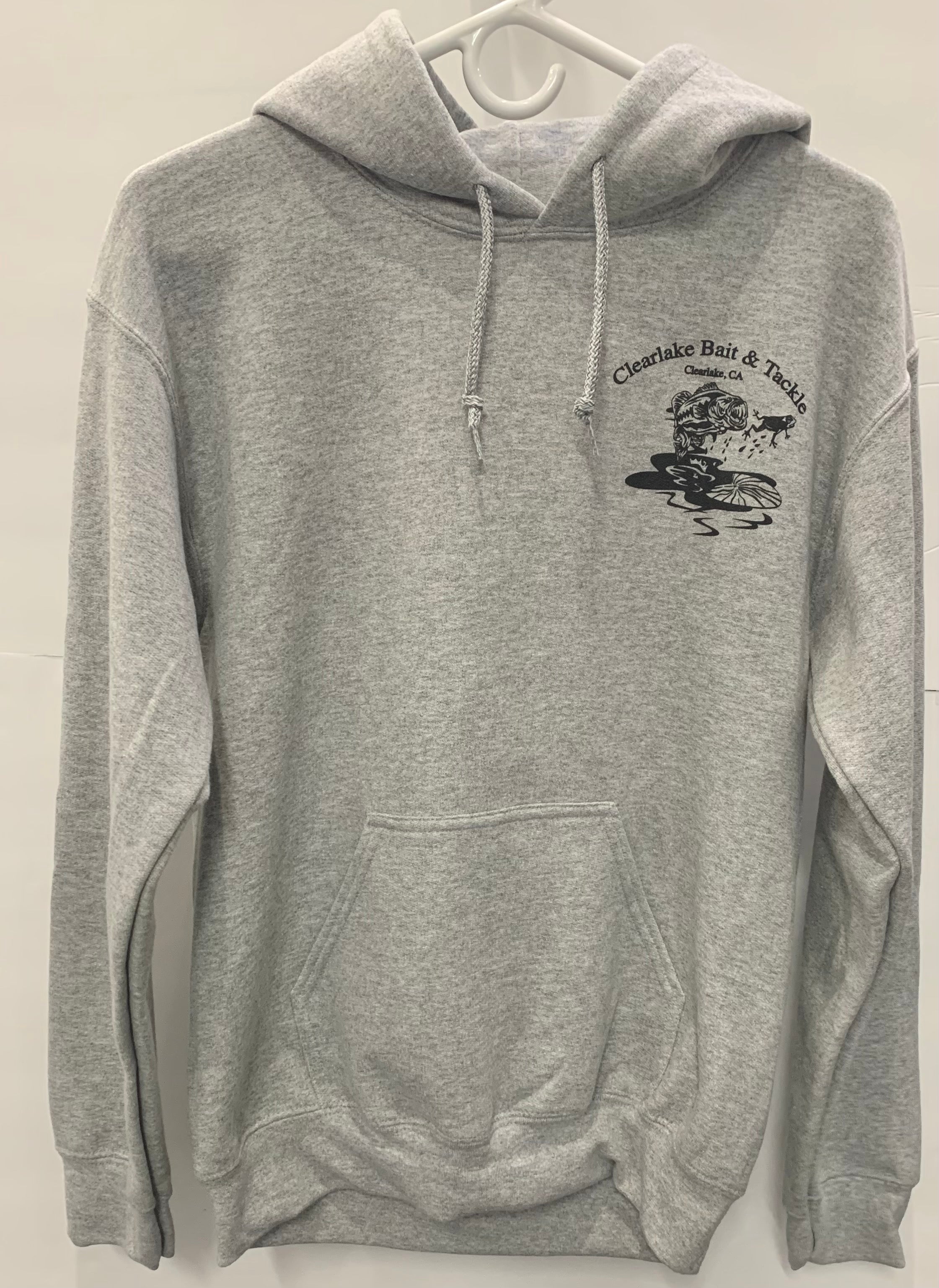 Clearlake Bait & Tackle Hoody-Grey