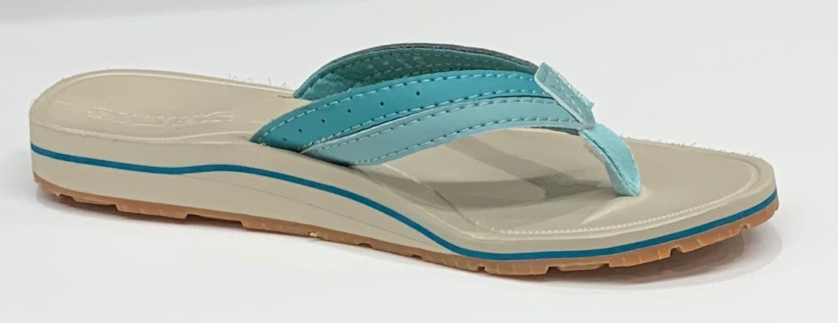 Simms Womenâ€™s Drifter Flip Flop-Aqua