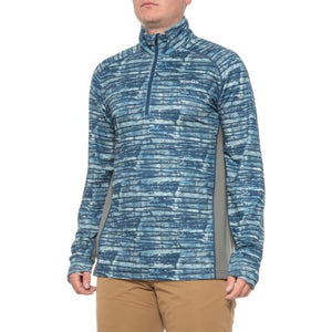 Simms Solarflex 1/2 Zip-Water Print Dusk