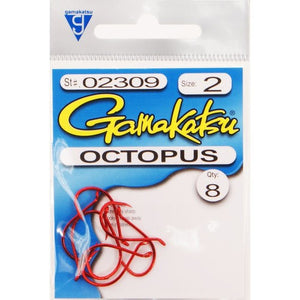 Gamakatsu Octopus Hooks Red