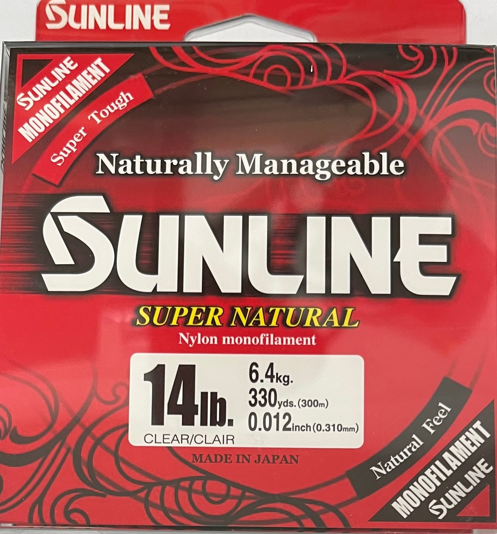 Sunline Super Natural Monofilament 330yd – Clearlake Bait & Tackle