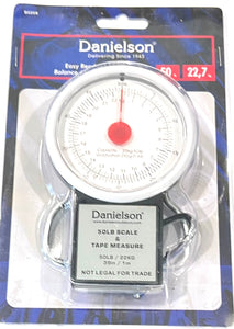 Danielson 50lb Scale & Tape Measure