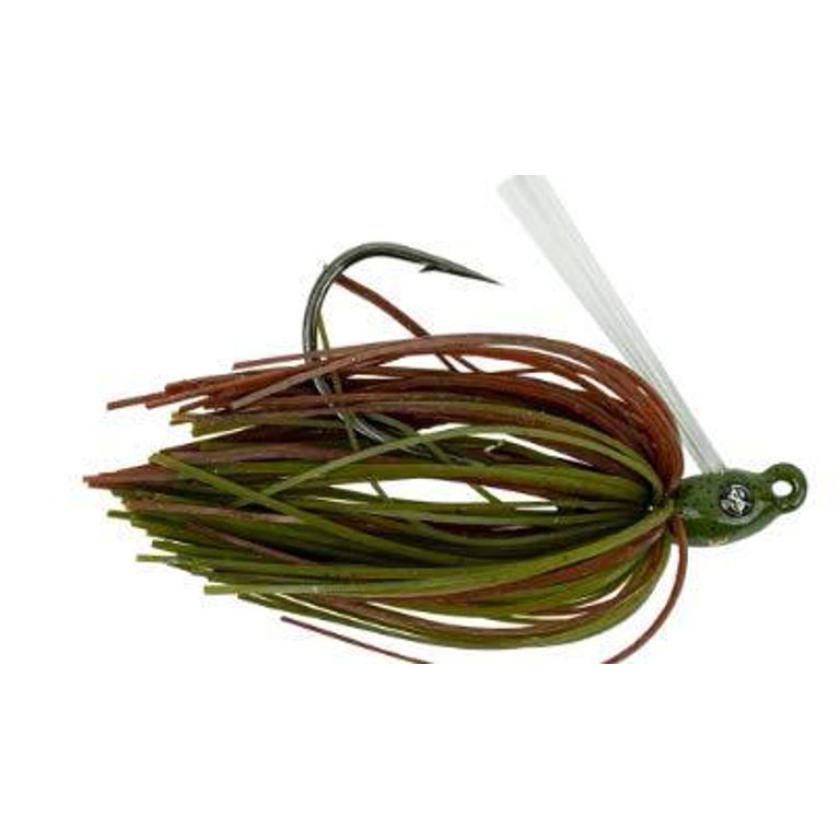 D&M Chopper Swim Jig Green Pumpkin 3/8