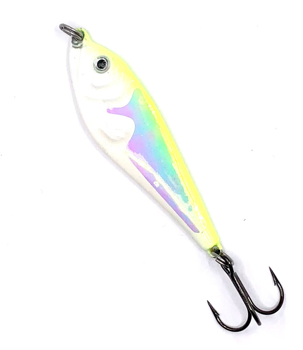 blade runner fishing lure Blade Runner Duh Spoon 3/4 oz Electric Chicken